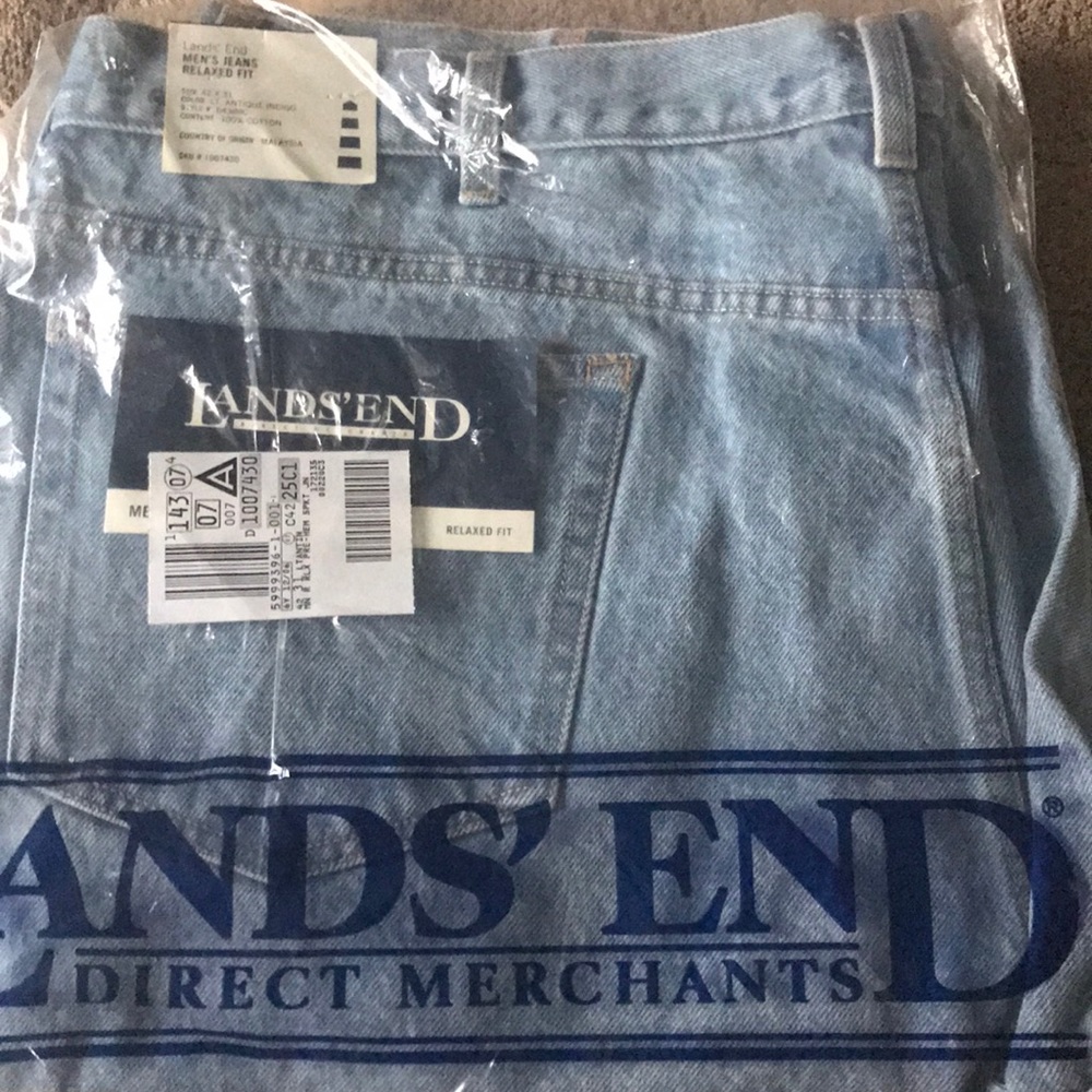 COPY - Lands End men’s jeans
